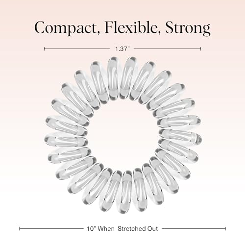 Image 8 of Kitsch Spiral Hair Ties for Women