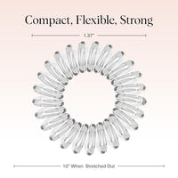 Thumbnail for Image 8 of Kitsch Spiral Hair Ties for Women
