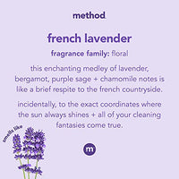 Thumbnail for Image 3 of Method All-Purpose Cleaning Wipes, French Lavender, 70 Count, 3 Pack