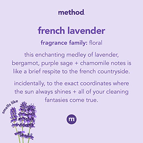 Image 3 of Method All-Purpose Cleaning Wipes, French Lavender, 70 Count, 6 Pack