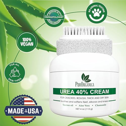 Image 3 of PurOrganica Urea 40% Foot Cream 4 oz