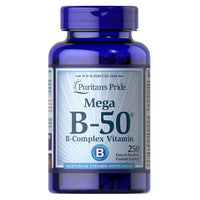 Thumbnail for Puritan's Pride Vitamin B-50 Complex 250 Caplets