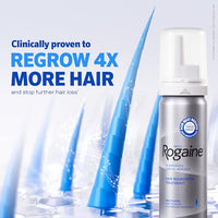 Thumbnail for Image 3 of Rogaine Men's 5% Minoxidil Foam, 1-Month Supply, 2.11 oz