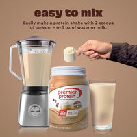 Thumbnail for Image 3 of Premier Protein 30g High Protein Powder, 100% Whey, Café Latte, 17 Servings
