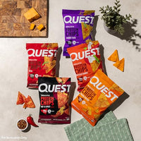Thumbnail for Image 6 of Quest Hot & Spicy Tortilla Style Protein Chips, 12 Count