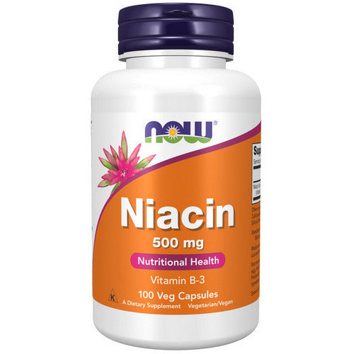 Now Foods Niacin 500Mg 100 Caps