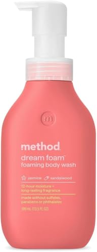 Thumbnail for Image 7 of Jasmine + Sandalwood / 13.5 Fl Oz (Pack of 6) for the product Method Dream Foam Foaming Body Wash