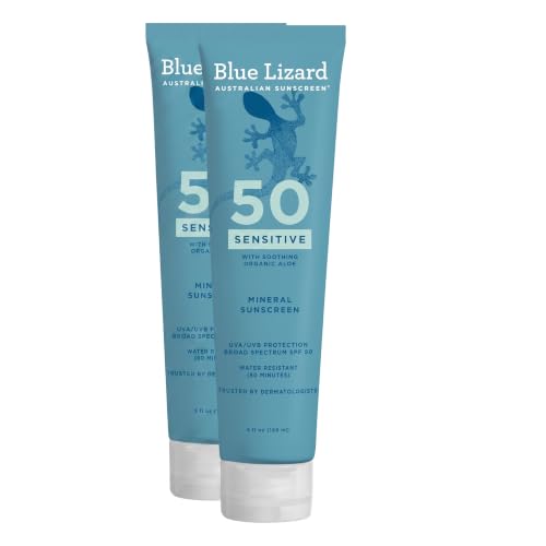 Image 1 of Default Title for the product BLUE LIZARD Mineral Sunscreen SPF 50+ Tube 5 Fl Oz Pack of 2