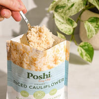 Thumbnail for Image 4 of Poshi Riced Cauliflower 7oz 6 Pack