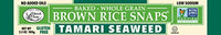 Thumbnail for Image 9 of Edward & Sons Brown Rice Snaps