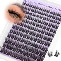 Thumbnail for Image 1 of Default Title for the product EYDEVRO Wispy Lash Clusters Natural Manga Fairy Eyelash Clusters 10-16mm