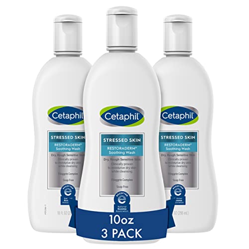 Image 1 of Default Title for the product Cetaphil RESTORADERM Eczema Body Wash 10oz 3ct
