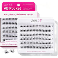 Thumbnail for Image 1 of DateVibe / 8-14mm for the product VEYESBEAUTY Lash Clusters Individual Eyelash Extensions
