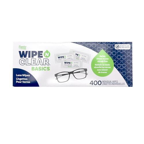 Image 1 of 400 Count Basic for the product Flents Lens Wipes Pre-Moistened