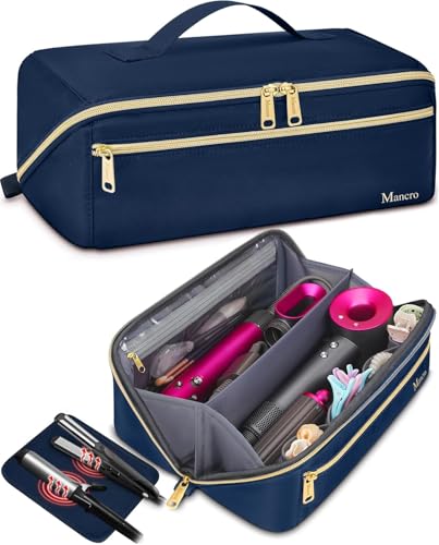 Image 8 of Blue / Standard for the product Mancro Hair Tools Travel Bag Compatible with Shark Flexstyle