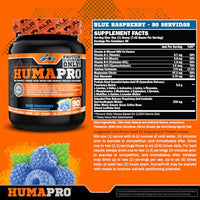 Thumbnail for Image 2 of ALR Industries Humapro Vegan EAA Formula Blue Raspberry 90 Servings