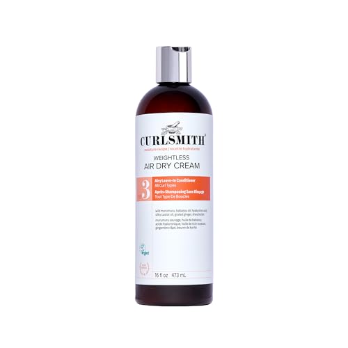 Image 3 of 16 fl oz for the product CURLSMITH Weightless Air Dry Cream Leave In for Curly Hair