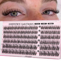 Thumbnail for Image 5 of N-Fluffy Thick Cluster for the product Goddvenus Lash Clusters Kit