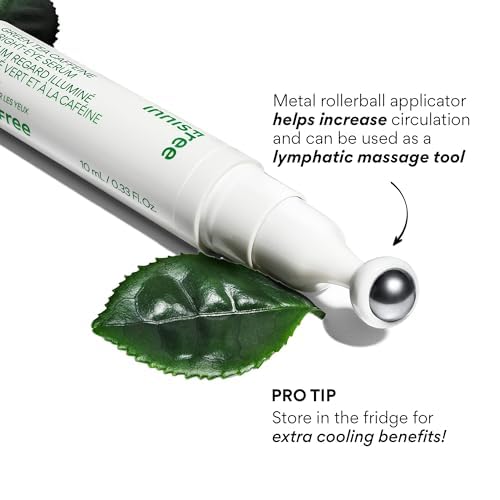 Image 6 of innisfree Green Tea Caffeine Hydrating Korean Eye Serum, 10 mL/0.34 fl. oz.