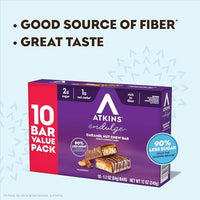Thumbnail for Image 6 of Atkins Endulge Caramel Nut Chew Bar, 2g Sugar, 10 Count