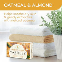 Thumbnail for Image 6 of YARDLEY LONDON Yardley Oatmeal and Almond Bar Soap, 4 Ounce (Pack of 4)