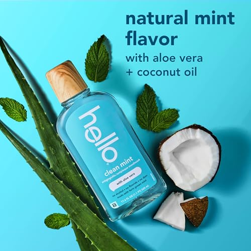 Image 5 of hello Antiplaque Whitening Toothpaste and Clean Mint Mouthwash Bundle Pack