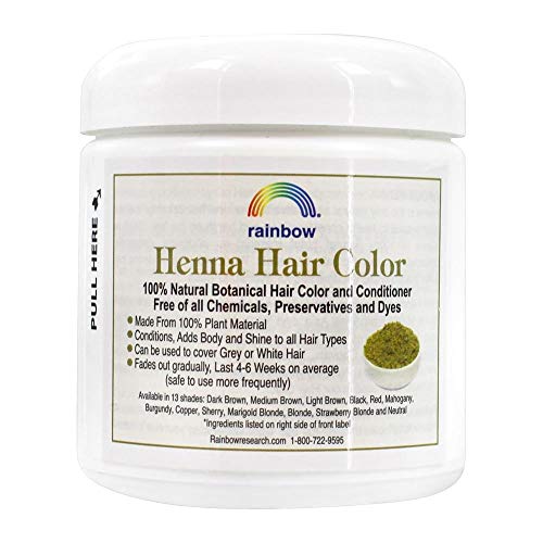 Image 3 of Rainbow Research Henna Hair Color and Conditioner Persian Mahogany Medium Auburn, 4 Oz