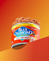 Thumbnail for Image 5 of Blue Diamond Almonds Mike’s Hot Honey Infused Almonds 6oz Can Pack of 2