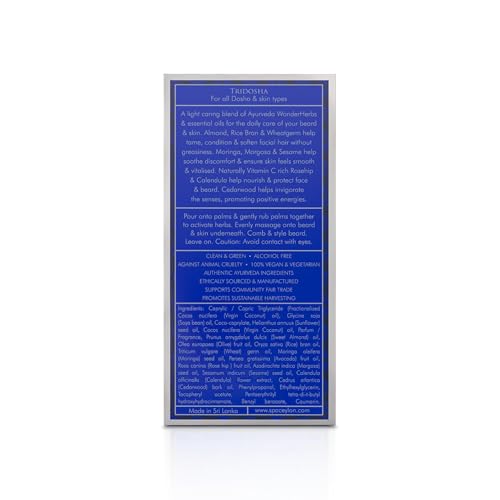 Image 5 of SPA CEYLON Precious Wood Caring Beard Oil 30ml