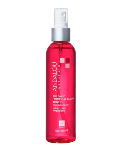 Image 1 of Biome Balancing for the product Andalou Naturals 1000 Roses Biome Balancing Toner Spray (6 fl oz)