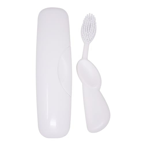Image 4 of White / 1 Count (Pack of 1) / Right Handed Brush for the product RADIUS Toothbrush Original Big Brush