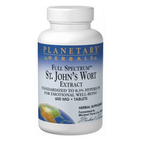 Thumbnail for Planetary Herbals Full Spectrum St. John's Wort Extract 600 mg 60 Tabs