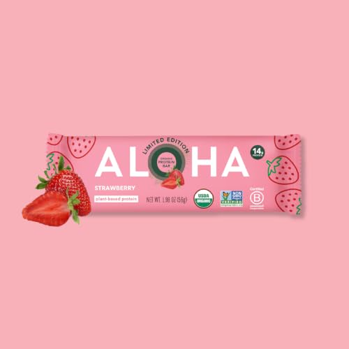 Image 6 of ALOHA Organic Plant Based Protein Bars 12 Count