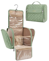 Thumbnail for Image 8 of Green / Large for the product BAGSMART Hanging Travel Toiletry Bag