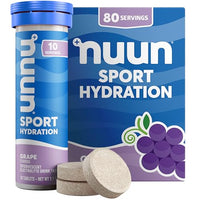 Thumbnail for Image 1 of Default Title for the product Nuun Sport Electrolyte Tablets Grape, GF & Vegan, 8 Pack