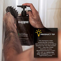 Thumbnail for Image 7 of Blackwood For Men Active Man Daily Shampoo, Conditioner & Body Wash Bundle (7 Oz, 7 Oz, 17 Oz)