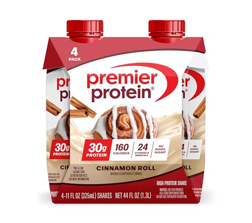 Image 1 of Default Title for the product Premier Protein 30g High Protein Shake, Cinnamon Roll, 4 Pack