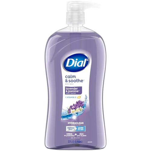 Image 1 of Default Title for the product Dial Body Wash Calm & Soothe Lavender & Jasmine Scent 32 fl oz