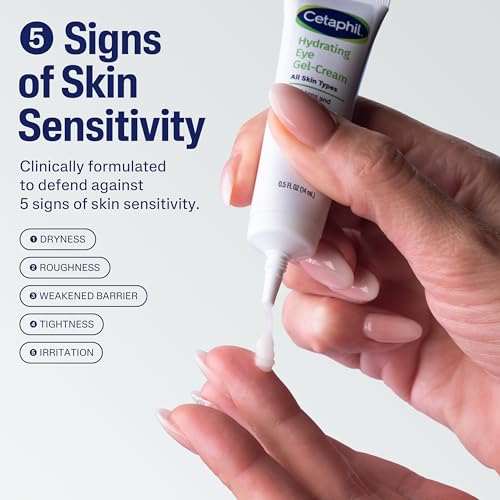 Image 2 of Cetaphil Hydrating Eye Gel-Cream, Hyaluronic Acid Brightening 0.5oz