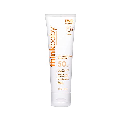 Image 7 of Thinkbaby Sunscreen SPF 50 3oz 88ml 2 Packs2