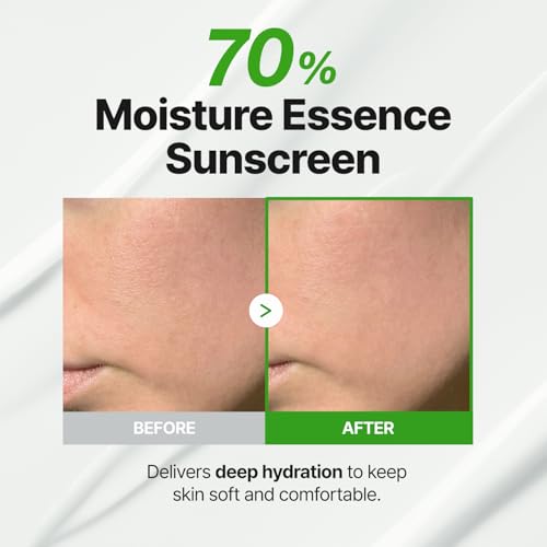 Image 3 of GOODAL Heartleaf Soothing Moisture Sunscreen, Broad Spectrum SPF 50, 1.69 Fl Oz