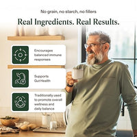 Thumbnail for Image 5 of Real Mushrooms Organic Turkey Tail Capsules for Wellness, 90ct