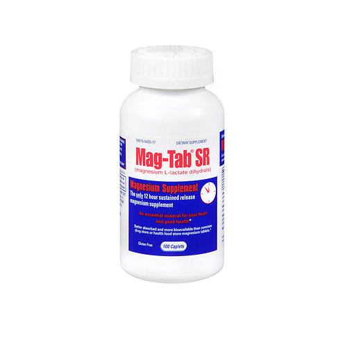 Mag-Tab Mag Tab Sr Magnesium Supplement 100 tabs