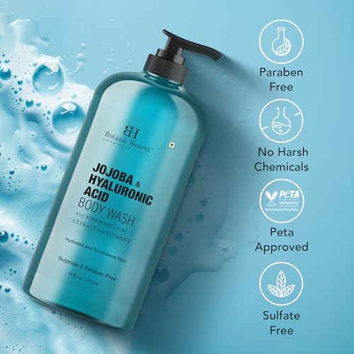 Image 7 of Botanic Hearth Jojoba & Hyaluronic Acid Body Wash ?6 fl oz