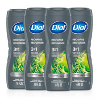 Thumbnail for Image 9 of Cedar / 16 Fl Oz (Pack of 4) for the product Dial Men 3-in-1 Body, Hair and Face Wash
