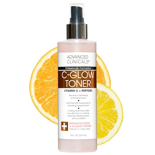 Image 1 of Default Title for the product Advanced Clinicals Vitamin C Glow Facial Mist Toner 8 Fl Oz