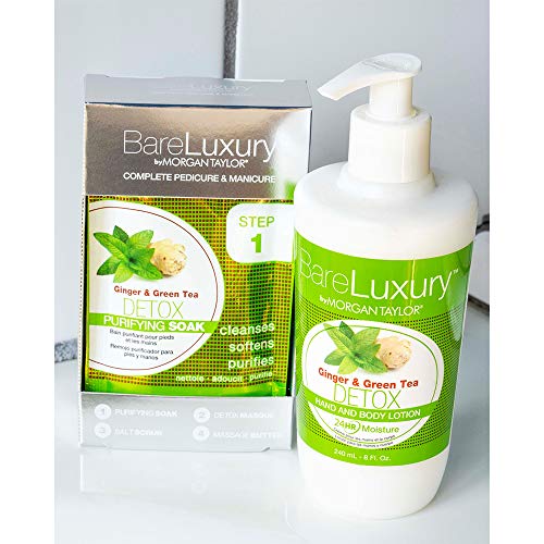 Image 9 of Morgan Taylor Nail Lacquer Spa BareLuxury Detox Ginger & Green Tea Lotion