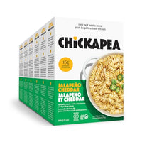 Thumbnail for Image 1 of Default Title for the product Chickapea One Pot Chickpea Pasta - White Cheddar with Jalapeno - 7 oz (Pack of 6)