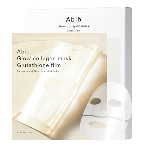 Image 1 of Default Title for the product Abib Glow Collagen Mask Glutathione Film 4 Sheets