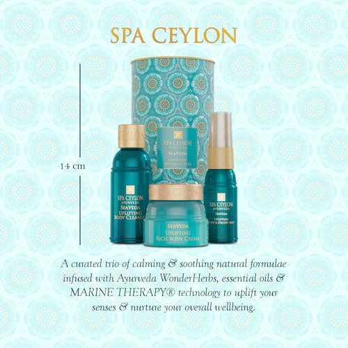 Image 2 of SPA CEYLON SeaVeda Uplifting Wellness Trio Pampering Kit 150 g Spearmint